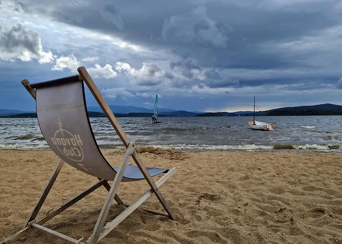 Relax Lipno- V Podkrovi U Plaze Windy Point * Черна-в-Пошумави