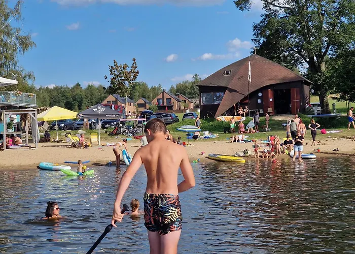 Relax Lipno- V Podkrovi U Plaze Windy Point * Черна-в-Пошумави