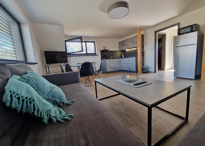 Relax Lipno- V Podkrovi U Plaze Windy Point Апартаменты